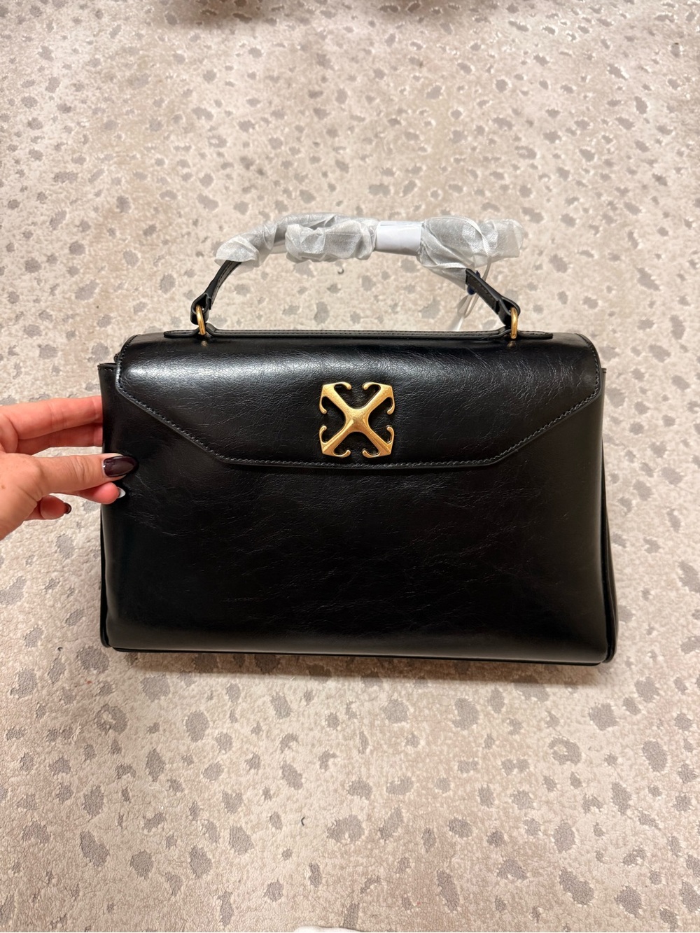 Off-White leather handbag NWT